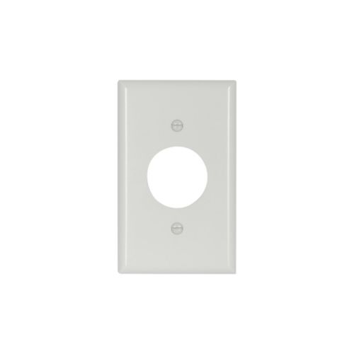 1G Rcpt Plate WHT