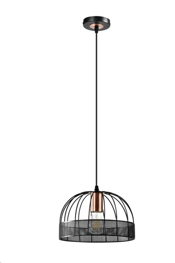 Hanging Ceiling Lamp 1XE27-40W 110-240V 50-60HZ Black Screen