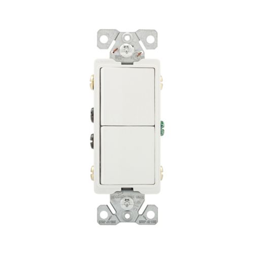Decorative Double 3 WAY Switch