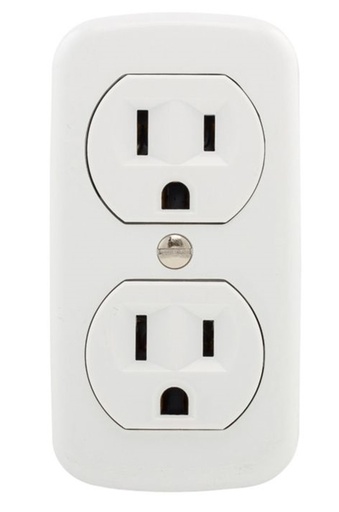 110W Surface Socket White
