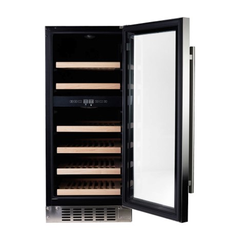 Drija Chiaretto 28 Built-in Compressor Wine Cellar for 28 Bottles | Sliding Wooden Grates
