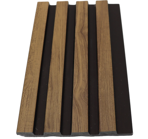 Decorative Corrugated Sheet - Wood And Black 12X120x2900 Mm