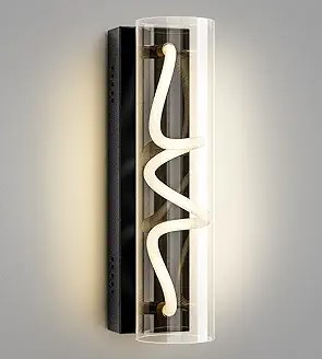 10W LED Wall Lamp Black 30K