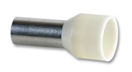 10MM Huls Single Whte 25PC