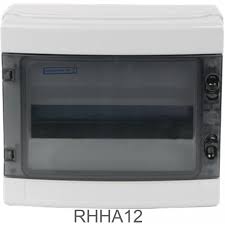 12 MOD Surface Distribution Box Grey IP65