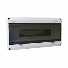 18 MOD Surface Waterproof Distribution 1ROW IP65 Grey