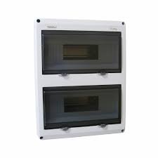 24 MOD Surface Waterproof Distribution 2ROW IP65 Grey
