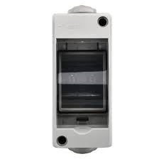 2 MOD Surface Waterproof Distribution 1ROW IP65 Grey