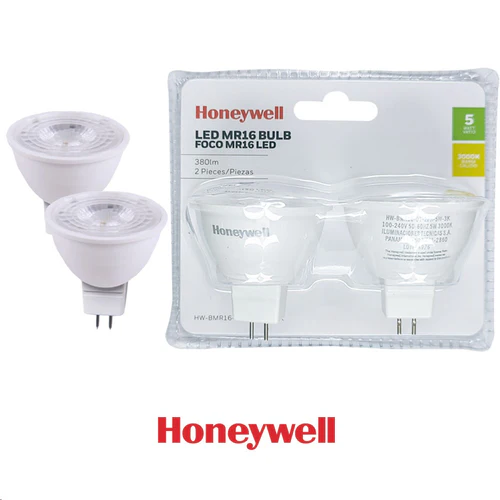 LED 2PC 5W MR16 GX5.3 Warm White 3000K 100-240V 50-60HZ