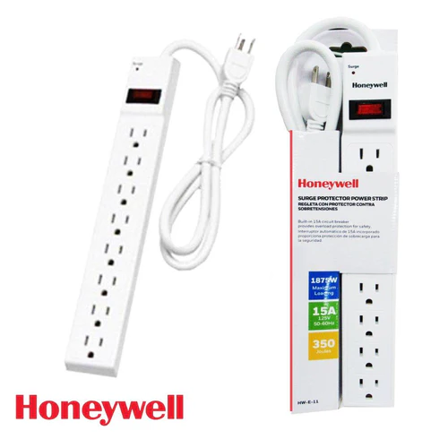 8-Outlet Surge Protection Strip 15A 125V 50-60HZ