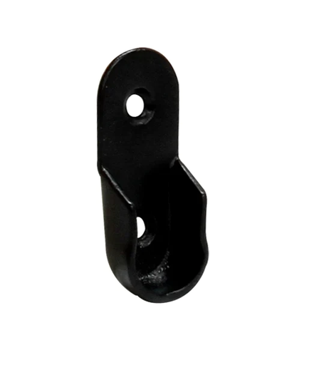 Black support kit for oval tube