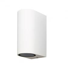 10W Outdoor Wall Light GU10 White 3K