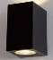 10W Outdoor Wall Light GU10 Black 65K