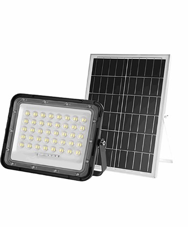 100WL Solar Flood Light 65K WHT