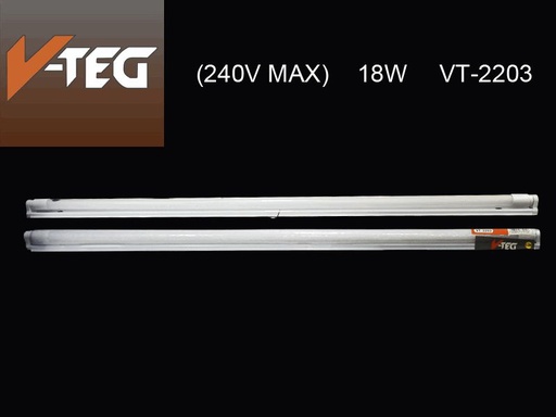 LED Lamp With 18 W Tube