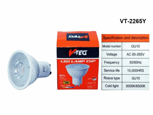GU10 LED Bulb 3000K Warm