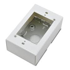 2X4 Plastic Surface Box White