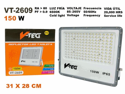 150W LED Flood Light 85-265V 50/60HZ