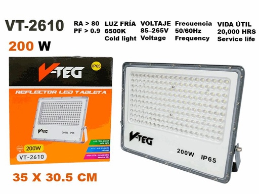 200W LED Flood Light 85-265V 50/60HZ