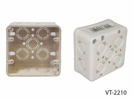 4X4" Plastic Box
