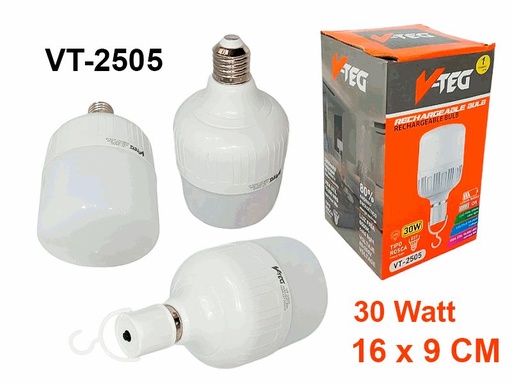 30 Watt Rechargeable Bulb