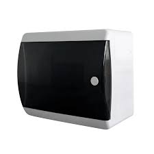 12 WAY Surface Distribution Box Transp IP54